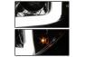 Spyder Version 2 LED DRL Bar Chrome Projector Headlights - Spyder 5084651