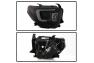 Spyder Black/Smoke Light Tube DRL Projector Headlights - Spyder 5080165