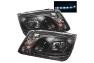 Spyder Black DRL Projector Headlights - Spyder 5012234