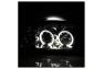 Spyder Chrome LED Halo Projector Headlights - Spyder 5012265