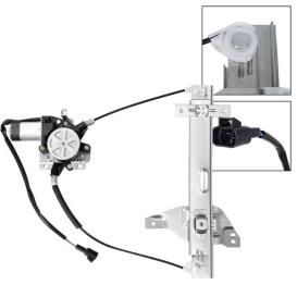 Spyder Rear Left Power Window Regulator With Motor