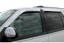 Stampede Chrome Tape-Onz Front and Rear Sidewind Deflectors - Stampede 6140-8