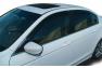 Stampede Smoke Tape-Onz Front and Rear Sidewind Deflectors - Stampede 6725-2