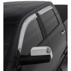 Stampede Chrome Tape-Onz Front and Rear Sidewind Deflectors
