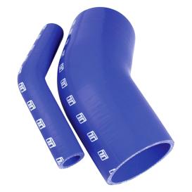 Turbosmart 45 Elbow 3.00 - Blue Silicone Hose