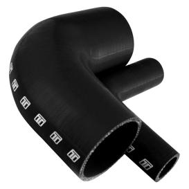 Turbosmart 90 Elbow 1.75 - Black Silicone Hose