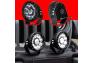 XKGLOW XK Glow Combo Beam Offroad Round Work Light Kit 2pc 7in 44W - XKGLOW XK066007