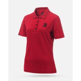   Akrapovic Womens Corpo Polo Red - Small