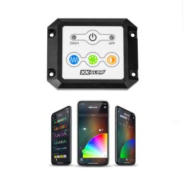   XKGLOW XK Glow Dash Surface Mount XKCHROME Controller Kit
