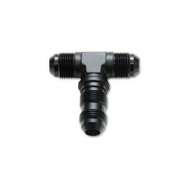 Vibrant Performance -8AN Bulkhead Adapter Tee Fitting - Anodized Black Only