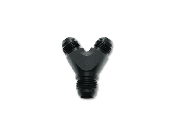 Vibrant Performance -4AN x -3AN x 3AN Y-Adapter Fitting - Aluminum - Vibrant Performance 10814