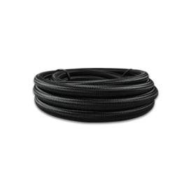 Vibrant Performance -12 AN Black Nylon Braided Flex Hose .68in ID (50 foot roll)