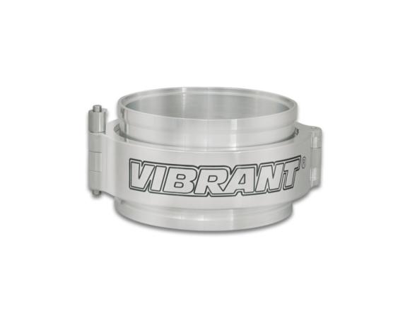 Vibrant Performance HD Clamp Full Assembly for 5in OD Tubing - Polished Clamp - Vibrant Performance 12520P
