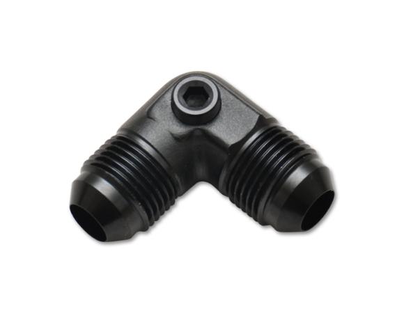 Vibrant Performance -6AN to -6AN Male 90 Degree Union Adapter Fitting with 1/8in NPT Port - Vibrant Performance 16536