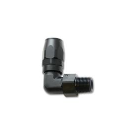 Vibrant Performance Male NPT 90 Degree Hose End Fitting -6AN - 1/8 NPT