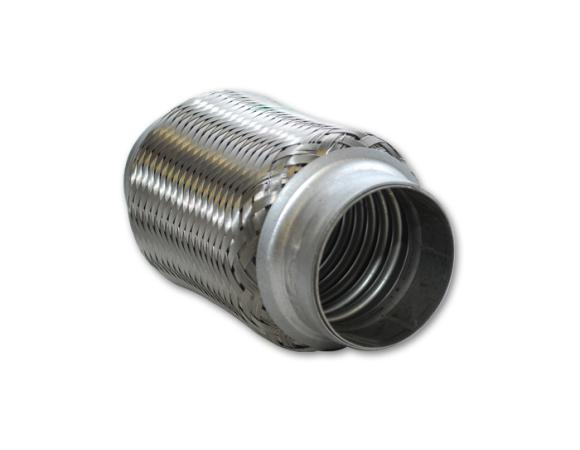 Vibrant Performance SS Flex Coupling without Inner Liner 1.5in inlet/outlet x 4in long - Vibrant Performance 64304