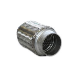 Vibrant Performance SS Flex Coupling without Inner Liner 2.5in inlet/outlet x 8in long