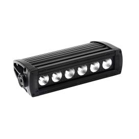 B-Force 6" 30W Single Row Flood Beam LED Light Bar