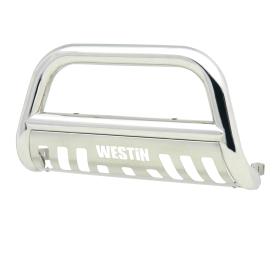 Westin 3" E-Series Polished Bull Bar with Skid Plate