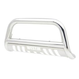 Westin 3" E-Series Polished Bull Bar with Skid Plate