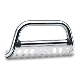 Westin 3" Ultimate Chrome Bull Bar with Brushed Skid Plate
