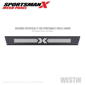 Westin Sportsman X Black Mesh Panel