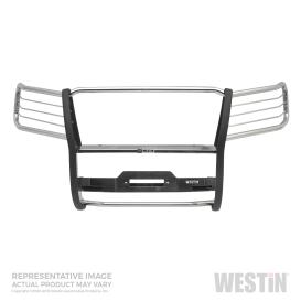 Sportsman Polished Winch Mount Grille Guard