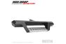 Westin HDX Black Drop Hitch Step with Polished Step Plate for 2