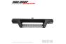 Westin HDX Black Drop Hitch Step with Polished Step Plate for 2