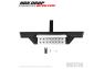 Westin HDX Black Drop Hitch Step with Polished Step Plate for 2