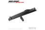 Westin HDX Black Drop Hitch Step with Polished Step Plate for 2