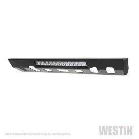 WJ2 Black Bumper LED Skid Plate