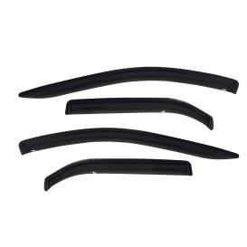 Westin Tape-On Slim Design Smoke Front and Rear Window Deflectors
