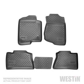 Westin Profile Front, 2nd & 3rd Row Black Floor Liners