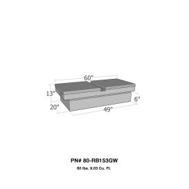 Standard Dual Lid Gull Wing Crossover Tool Box