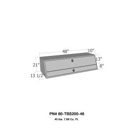 Westin Contractor Double Doors Top Mount Tool Box