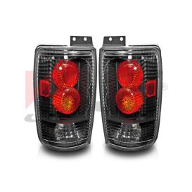 Winjet Black/Clear Altezza Tail Lights