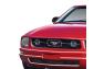 APS 3-Pc Polished Horizontal Billet Main Upper, Top Bumper and Lower Bumper Grille - APS GR07FAA04A