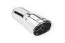 Borla Round Rolled-Edge Angle-Cut Intercooled Exhaust Tips