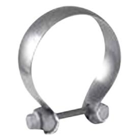 Borla Stainless Steel Natural Mill Swivel Joint Half Moon Clamps