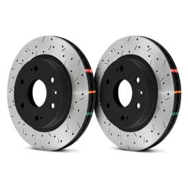 DBA 4000XS Drilled and Slotted Brake Rotors