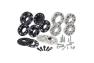 H&R TRAK+ DRA Series 25mm Black Wheel Spacers - Pair - H&R 5025571SW