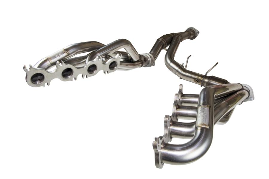Kooks Stepped Long Tube Header and Catted Connection Kit - Kooks 1122H120