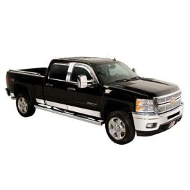 10-Pc Black Platinum Rocker Panels