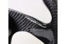 NRG Innovations 3-Spoke Flat Bottom Carbon Fiber Steering Wheel