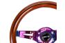 NRG Innovations 310mm Classic Dark Wood Grain Steering Wheel