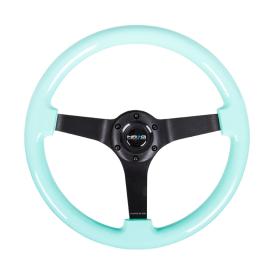 NRG Innovations Classic Wood Grain Sport Steering Wheel