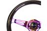 NRG Innovations Galaxy Series Sparkled Wood Grain Steering Wheel