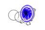 Oracle Lighting LED ColorSHIFT Waterproof Halo Kit for Fog Lights - Oracle Lighting 1263-333