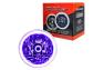Oracle Lighting Sealed Beam Headlights With Color Halos